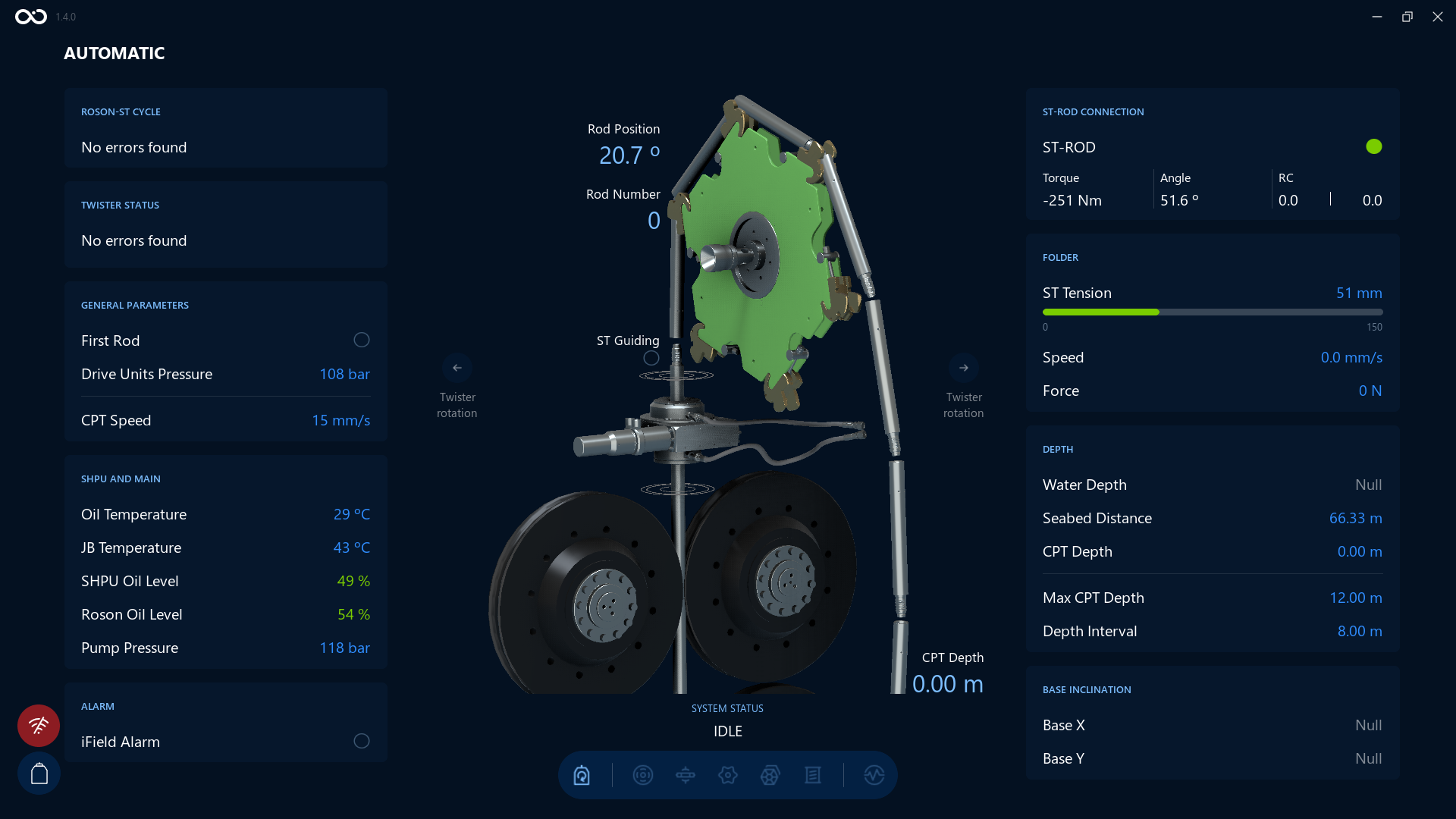 Reset value for CPT Depth on a Visualization screen Reset value for CPT Depth on a Visualization screen