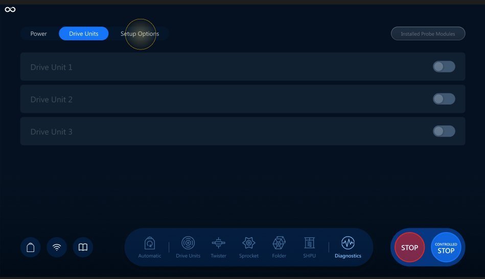 Drive Units tab disabled Drive Units tab disabled