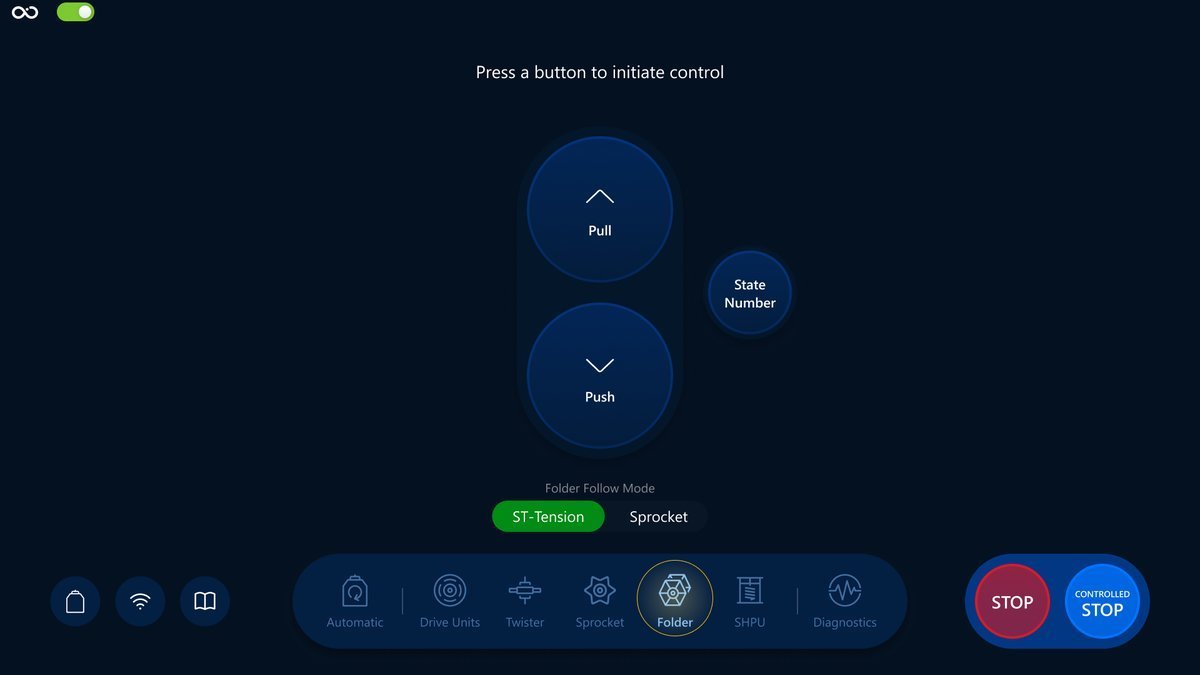 Navigate to Folder screen Navigate to Folder screen