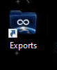 Exports shortcut Exports shortcut